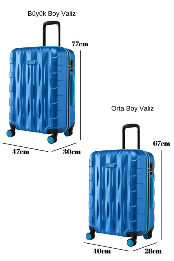 2-li-valiz-seti-buyuk-boy-orta-boy-mavi-1167-120117 2'li Valiz Seti Büyük Boy - Orta Boy Mavi 1167