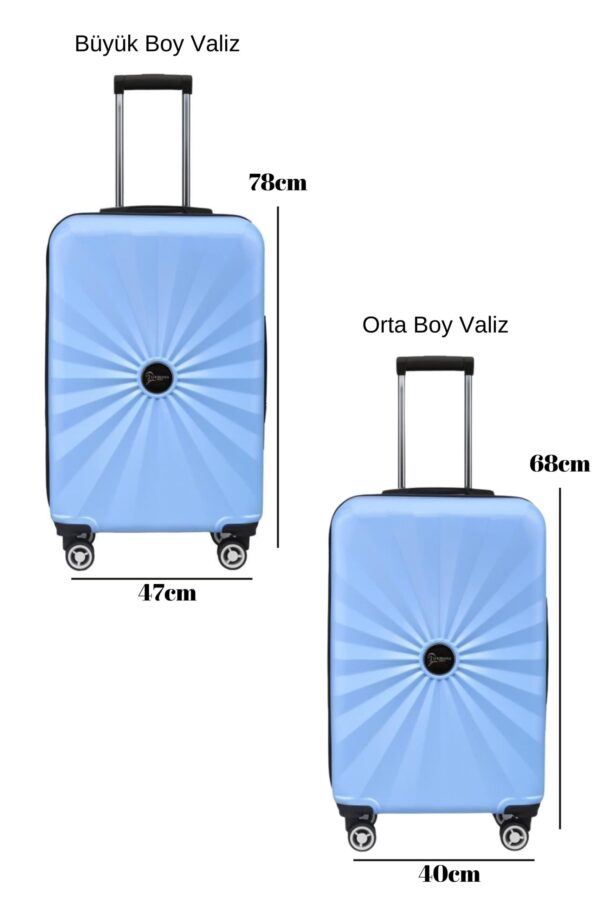 2-li-valiz-seti-polikarbon-buyuk-boy-orta-boy-valiz-mavi-1809-123342 2'li Valiz Seti Polikarbon Büyük Boy - Orta Boy Valiz Mavi 1809