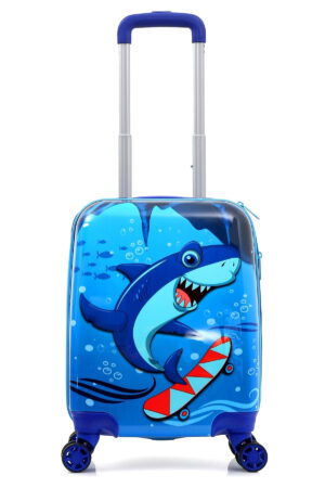 Baby Shark Policarbon Çocuk Valizi 0249