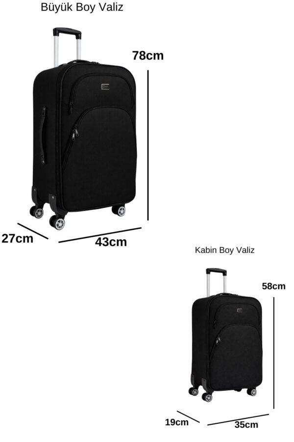 buyuk-ve-kabin-boy-valiz-seti-4-teker-kumas-valiz-siyah-1081-138523 Büyük ve Kabin Boy Valiz Seti 4 Teker Kumaş Valiz Siyah 1081