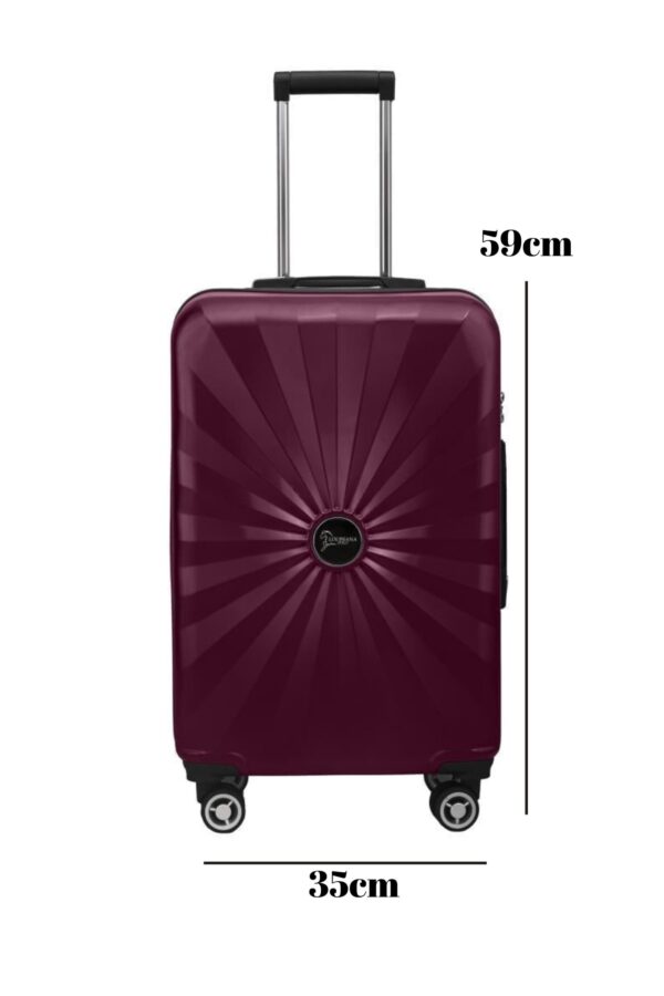 kabin-boy-100-polikarbon-valiz-4x2-teker-bordo-1809-122082 Kabin Boy %100 Polikarbon Valiz 4x2 Teker Bordo 1809