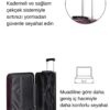 kabin-boy-100-polikarbon-valiz-4x2-teker-bordo-1809-122084 Kabin Boy %100 Polikarbon Valiz 4x2 Teker Bordo 1809