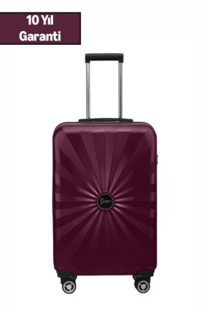 kabin-boy-100-polikarbon-valiz-4x2-teker-bordo-1809-127845 Kabin Boy %100 Polikarbon Valiz 4x2 Teker Bordo 1809