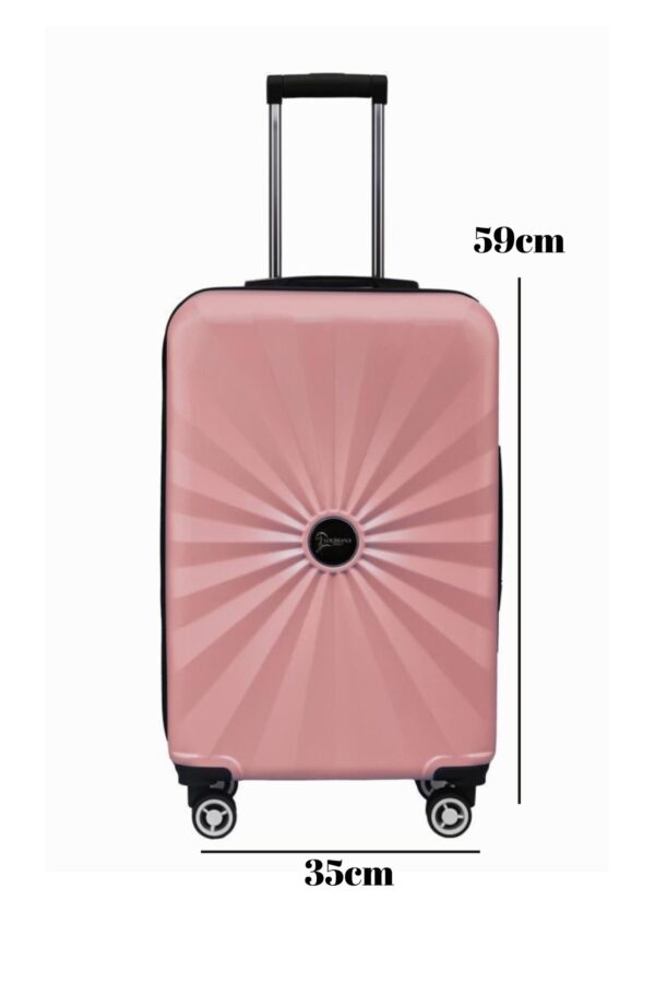 kabin-boy-100-polikarbon-valiz-4x2-teker-rose-1809-122085 Kabin Boy %100 Polikarbon Valiz 4x2 Teker Rose 1809