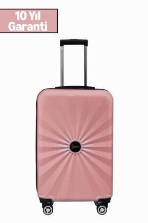 kabin-boy-100-polikarbon-valiz-4x2-teker-rose-1809-127873 Kabin Boy %100 Polikarbon Valiz 4x2 Teker Rose 1809