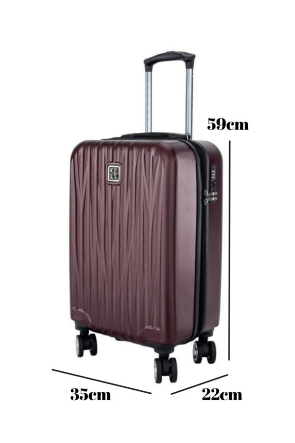 kabin-boy-100-polikarbon-valiz-bordo-1815-122473 Kabin Boy %100 Polikarbon Valiz Bordo 1815
