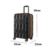 kabin-boy-valiz-4x2-teker-siyah-taba-1167-134419 Kabin Boy Valiz 4x2 Teker Siyah-Taba 1167