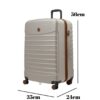 kabin-boy-valiz-4x2-teker-vizon-taba-1168-128108 Kabin Boy Valiz 4x2 Teker Taş-Taba 1168