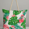 kadin-plaj-cantasi-flamingo-desen-yesil-1102-123971 Kadın Plaj Çantası Flamingo Desen Yeşil 1102