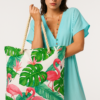kadin-plaj-cantasi-flamingo-desen-yesil-1102-123973 Kadın Plaj Çantası Flamingo Desen Yeşil 1102