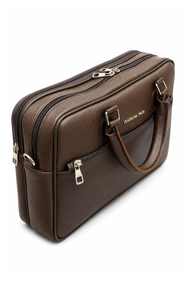 louisiana-polo-cift-bolmeli-evrak-cantasi-kahve-1712-141154 Louisiana Polo Kahve Erkek Çift Bölmeli Laptop ve Evrak Çantası Omuz Askılı İş Çantası 1712