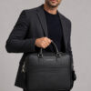 louisiana-polo-evrak-cantasi-siyah-1711-141173 Louisiana Polo Siyah Erkek Laptop ve Evrak Çantası Omuz Askılı İş Çantası 1711