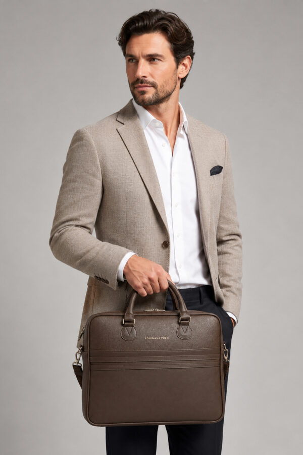 louisiana-polo-kahve-evrak-cantasi-1711-141168 Louisiana Polo Kahve Erkek Laptop ve Evrak Çantası Omuz Askılı İş Çantası 1711