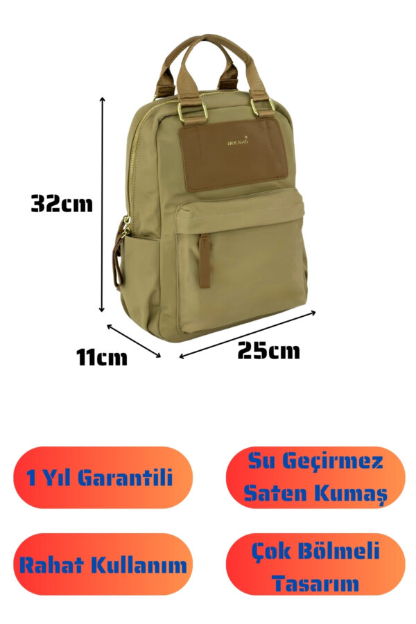 matilda-kadin-sirt-canta-vizon-1047-116655 Bolsas Kadın Sırt Çanta Vizon 1047