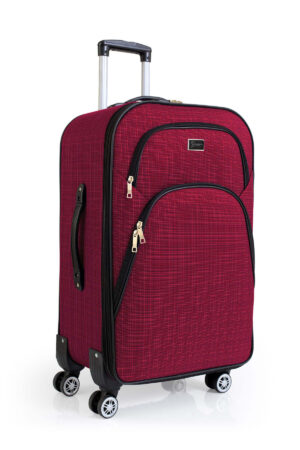 orta-boy-4-teker-kumas-valiz-bordo-1081-137926 Orta Boy 4 Teker Kumaş Valiz Bordo 1081