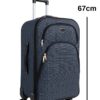 orta-boy-4-teker-kumas-valiz-lacivert-1081-138215 Orta Boy 4 Teker Kumaş Valiz Lacivert 1081
