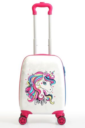 umicorn-policarbon-cocuk-valizi-0249-102963 Unicorn Policarbon Çocuk Valizi Beyaz-Pembe 0249