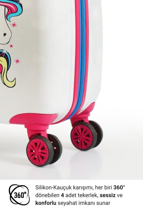 umicorn-policarbon-cocuk-valizi-0249-102966 Unicorn Policarbon Çocuk Valizi Beyaz-Pembe 0249
