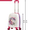 umicorn-policarbon-cocuk-valizi-0249-102967 Unicorn Policarbon Çocuk Valizi Beyaz-Pembe 0249
