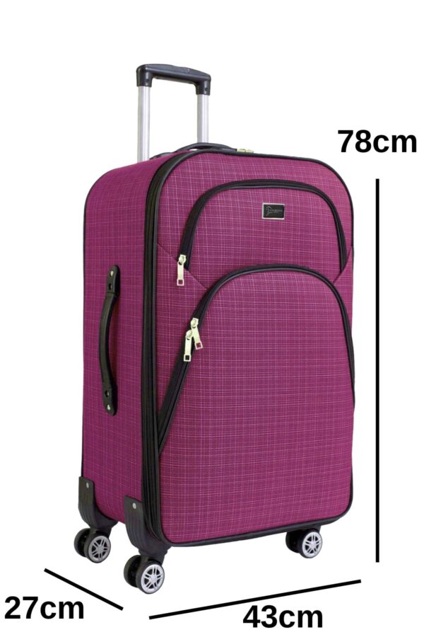 buyuk-boy-4-teker-kumas-valiz-pembe-1081-138381 Büyük Boy 4 Teker Kumaş Valiz Pembe 1081