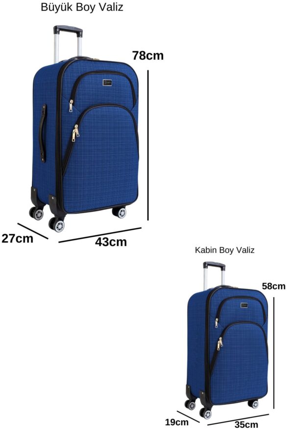 buyuk-ve-kabin-boy-valiz-seti-4-teker-kumas-valiz-saks-mavi-1081-138451 Büyük ve Kabin Boy Valiz Seti 4 Teker Kumaş Valiz Saks Mavi 1081