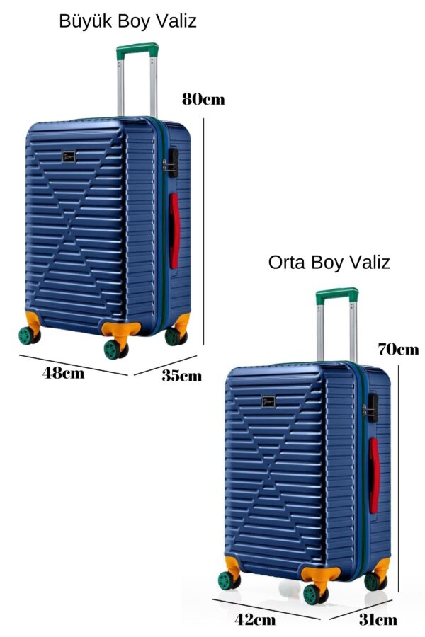buyuk-ve-orta-boy-2-li-valiz-seti-100-polikarbon-valiz-4x2-teker-lacivert-1088-119630 Büyük Ve Orta Boy 2'li Valiz Seti %100 Polikarbon Valiz 4x2 Teker Lacivert 1088