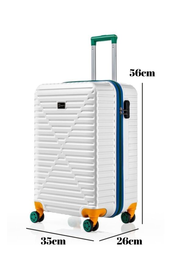 kabin-boy-100-polikarbon-valiz-4x2-teker-beyaz-1088-119695 Kabin Boy %100 Polikarbon Valiz 4x2 Teker Beyaz 1088