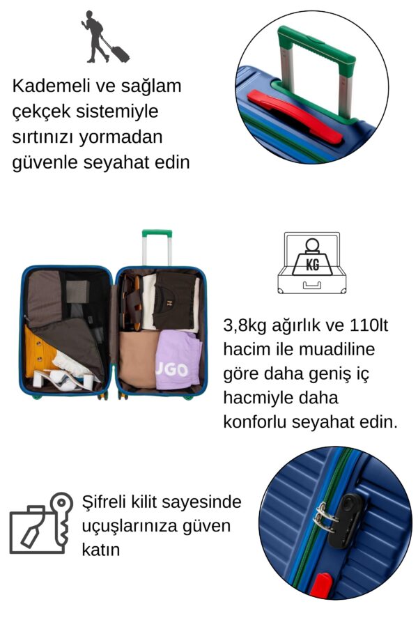 orta-boy-100-polikarbon-valiz-4x2-teker-lacivert-1088-119756 Orta Boy %100 Polikarbon Valiz 4x2 Teker Lacivert 1088