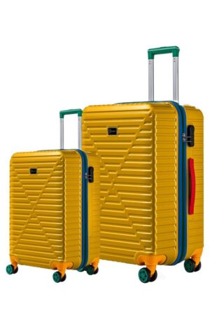 orta-ve-kabin-boy-100-polikarbon-valiz-4x2-teker-sari-1088-80259 Orta Ve Kabin Boy 2'li Valiz Seti %100 Polikarbon Valiz 4x2 Teker Sarı 1088