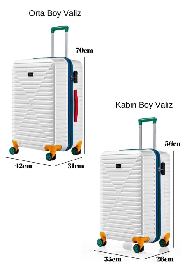 orta-ve-kabin-boy-2-li-valiz-seti-100-polikarbon-valiz-4x2-teker-beyaz-1088-119655 Orta Ve Kabin Boy 2'li Valiz Seti %100 Polikarbon Valiz 4x2 Teker Beyaz 1088