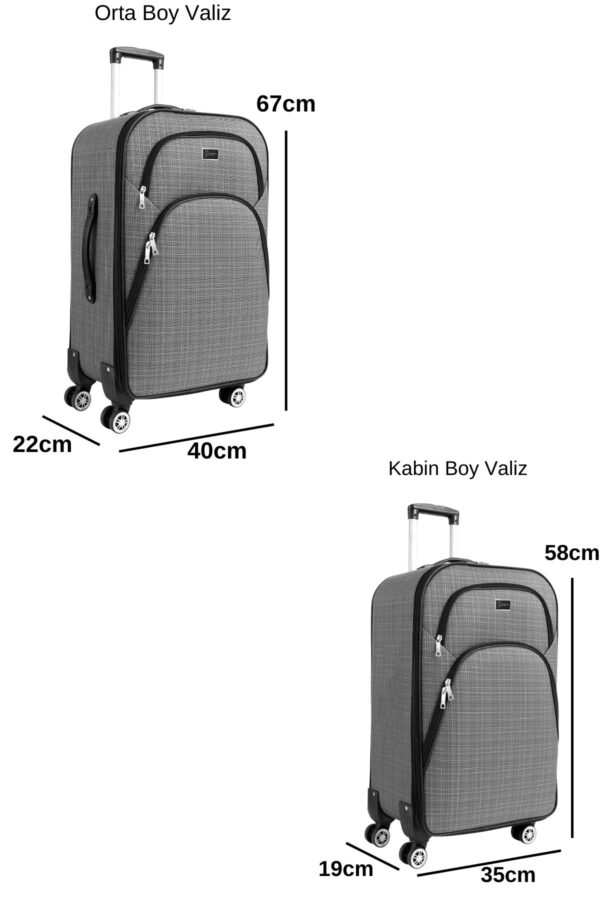 orta-ve-kabin-boy-valiz-seti-4-teker-kumas-valiz-gri-1081-137950 Orta ve Kabin Boy Valiz Seti 4 Teker Kumaş Valiz Gri 1081
