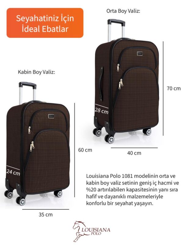 orta-ve-kabin-boy-valiz-seti-4-teker-kumas-valiz-kahve-1081-99477 Orta ve Kabin Boy Valiz Seti 4 Teker Kumaş Valiz Kahve 1081